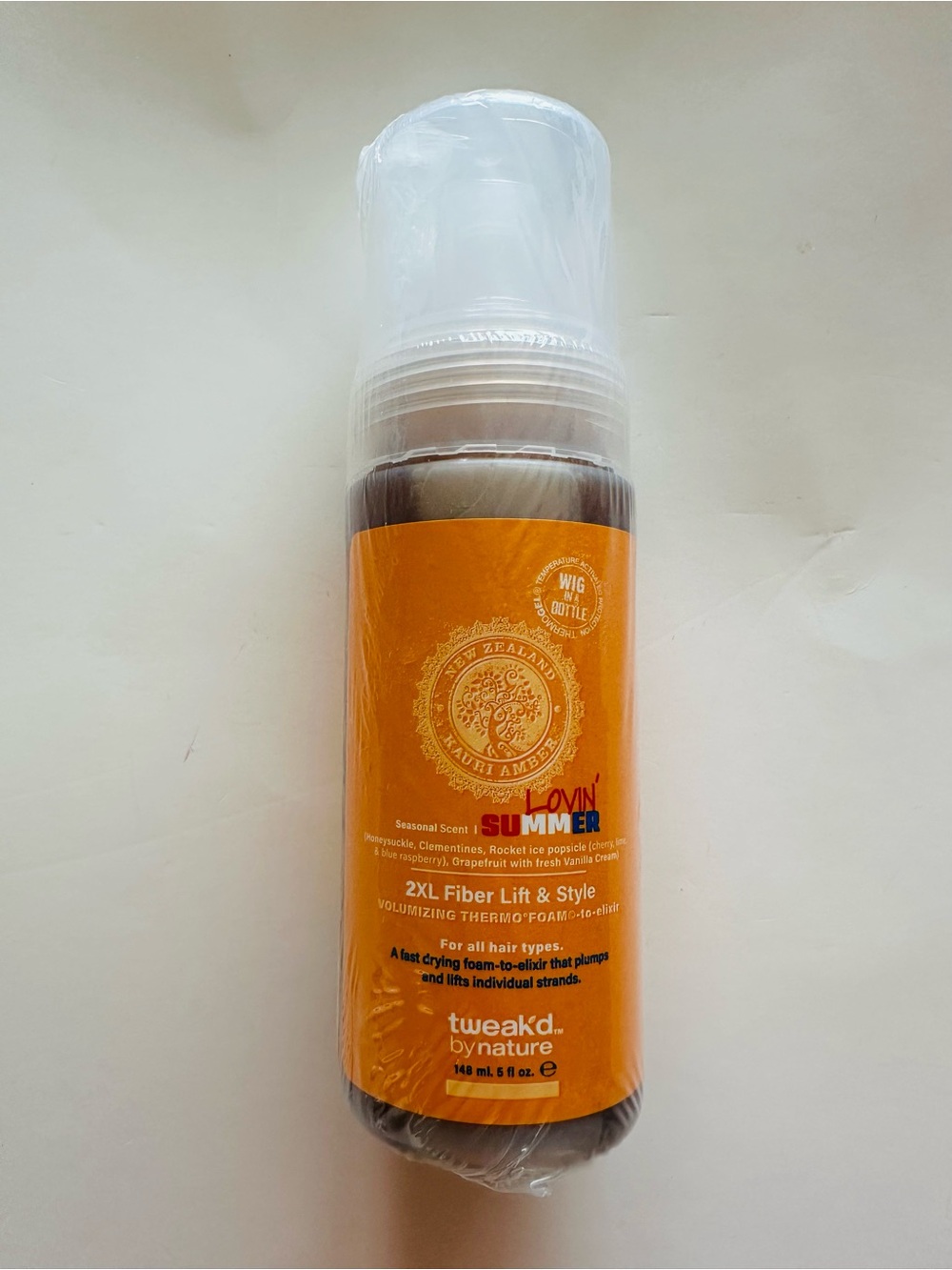 Tweaked by nature 2XL Fiber Lift & Style Volumizing Foam Living Summer